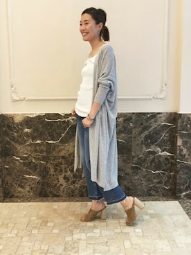 RIKAさん（レディース・157cm）の夏コーディネート