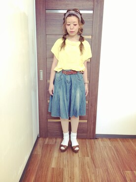 kasumiさん（レディース・155cm）の夏コーディネート