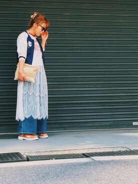 「Another Edition」｜「アイテム（ブルゾン）」を使った、kasumiさん（レディース・155cm）の春コーディネート