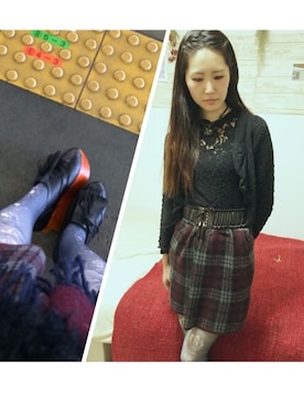 「reinette et mirabelle（レネット エ ミラベル）のアイテム（アクセサリー）」を使った、みどりさん（レディース・167cm）の春コーディネート