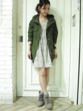 momoさん（レディース・156cm）の春コーディネート