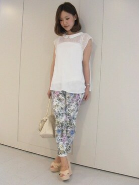 momoさん（レディース・156cm）の夏コーディネート