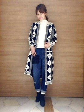 momoさん（レディース・167cm）の秋コーディネート