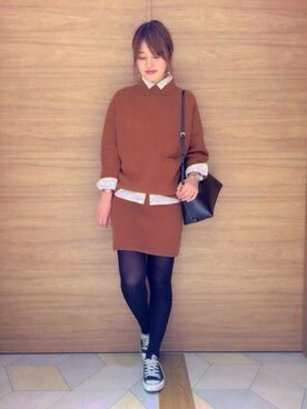 momoさん（レディース・167cm）の秋コーディネート