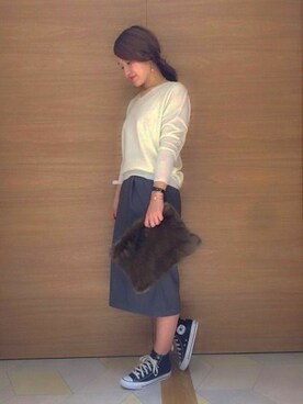 momoさん（レディース・167cm）の冬コーディネート