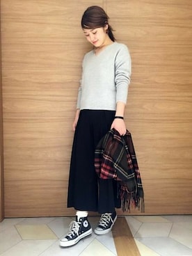 momoさん（レディース・167cm）の冬コーディネート