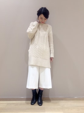 momoさん（レディース・167cm）の冬コーディネート