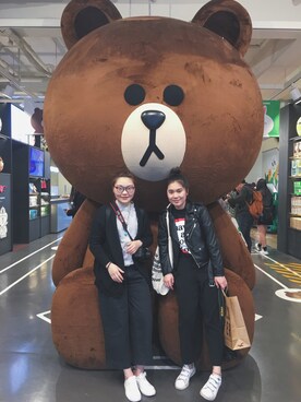 鳥さんのコーディネート