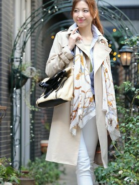 本社 プレスさん(レディース・171cm)の春コーディネート