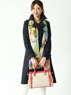 本社 プレスさん(レディース・171cm)の春コーディネート