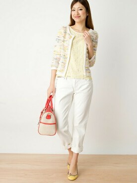 本社 プレスさん(レディース・171cm)の春コーディネート