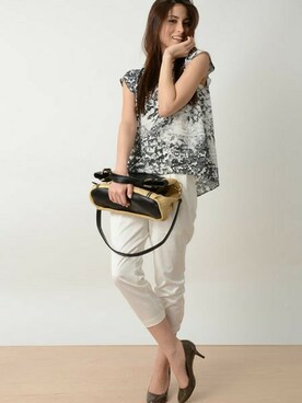 本社 プレスさん(レディース・171cm)の春コーディネート