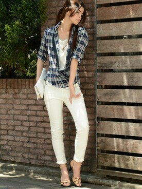 本社 プレスさん(レディース・171cm)の夏コーディネート