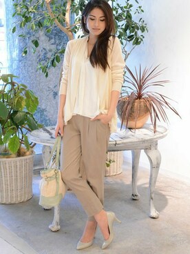 本社 プレスさん（レディース・171cm）の夏コーディネート