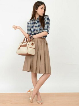 本社 プレスさん(レディース・171cm)の夏コーディネート