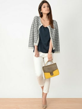 本社 プレスさん（レディース・171cm）の秋コーディネート