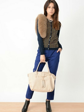 本社 プレスさん（レディース・171cm）の秋コーディネート