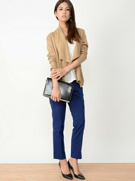 本社 プレスさん（レディース・171cm）の秋コーディネート