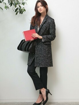 本社 プレスさん(レディース・171cm)の秋コーディネート