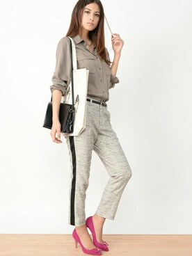 本社 プレスさん(レディース・171cm)の秋コーディネート