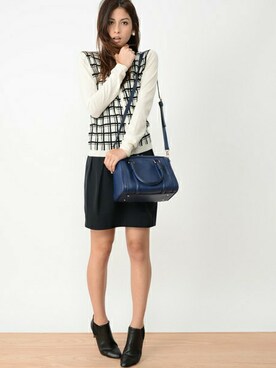 本社 プレスさん（レディース・171cm）の秋コーディネート