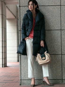 本社 プレスさん(レディース・171cm)の秋コーディネート