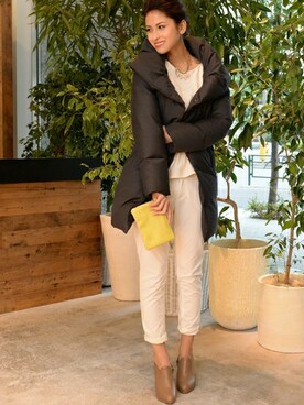 本社 プレスさん（レディース・171cm）の秋コーディネート