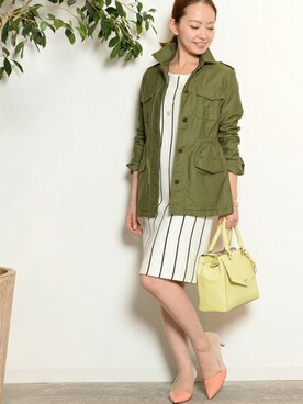 本社 プレスさん(レディース・171cm)の冬コーディネート