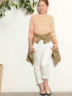 本社 プレスさん(レディース・171cm)の冬コーディネート