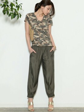 本社 プレスさん(レディース・171cm)の春コーディネート