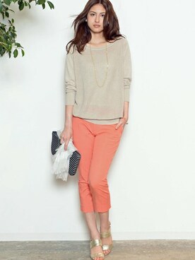 本社 プレスさん(レディース・171cm)の春コーディネート