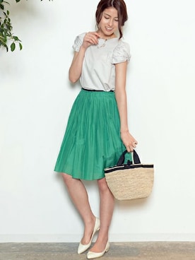 本社 プレスさん(レディース・171cm)の春コーディネート