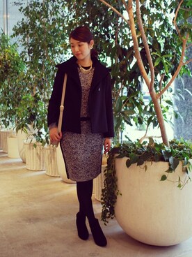 本社 プレスさん（レディース・160cm）の秋コーディネート