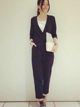 本社 プレスさん（レディース・168cm）の秋コーディネート