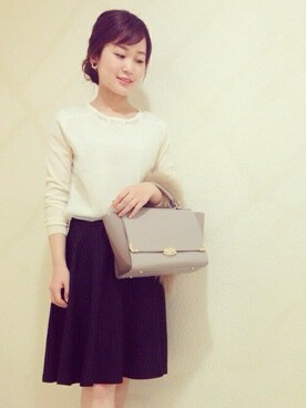 本社 プレスさん（レディース・158cm）の秋コーディネート