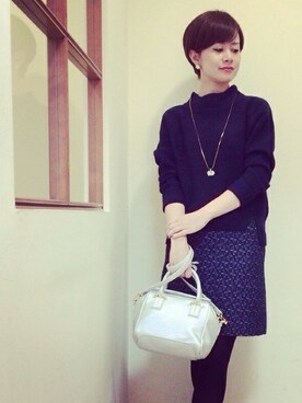 本社 プレスさん（レディース・162cm）の秋コーディネート