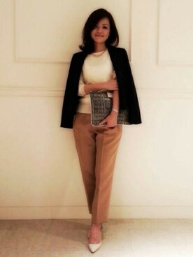 本社 プレスさん（レディース・160cm）の秋コーディネート