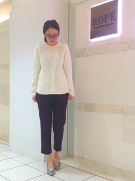 本社 プレスさん(レディース・169cm)の秋コーディネート