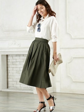 本社 プレスさん（レディース・168cm）の春コーディネート