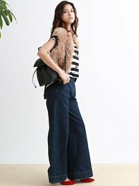 「アイテム（パンプス）」を使った、本社 プレスさん（レディース・171cm）の夏コーディネート