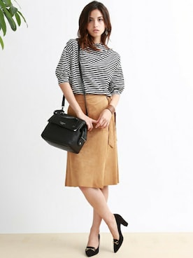 本社 プレスさん（レディース・171cm）の夏コーディネート