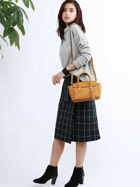 本社 プレスさん（レディース・168cm）の秋コーディネート