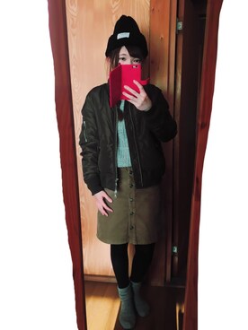ぽんきちさん☆さん（レディース・150cm）の冬コーディネート