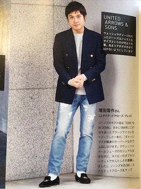 Shinsaku Masudaさんのコーディネート