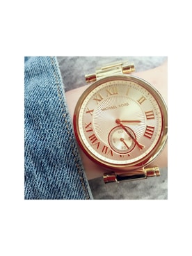 「MichaelKors」｜「アイテム（デニムジャケット）」を使った、Halkyamさん（レディース・162cm）の春コーディネート