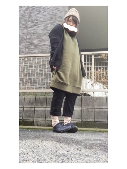もにゃ子 地球文化屋のワンピースを使ったコーディネート Wear