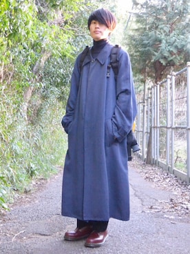 「Dr. Martens（ドクターマーチン）のDr.Martens (ドクターマーチン)/1461 3EYE GIBSON SHOES（その他シューズ）」を使った、ユウヤさん（メンズ・172cm）の春コーディネート