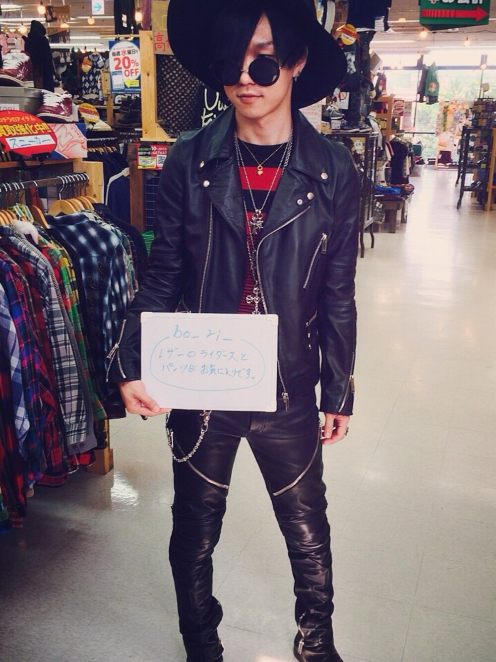 CHRISTIAN DADA（クリスチャンダダ）の「Motorcycle Leather Pants