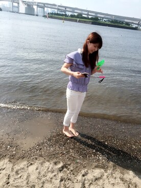 おかゆうまいさん(レディース・159cm)の夏コーディネート