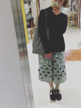「ノゾミイシグロ」｜絲子さん（レディース・152cm）の春コーディネート